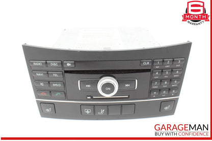 10-11 Mercedes W212 E350 E550 E63 AMG Comand Head Unit CD Changer Radio