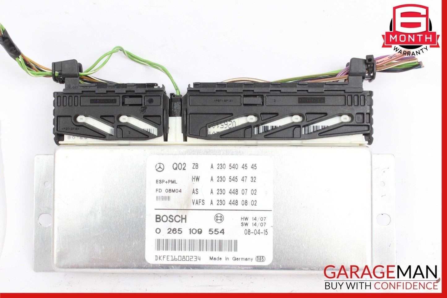 07-12 Mercedes R230 SL550 SL63 ESP Electronic Stability Control ABS Module PML