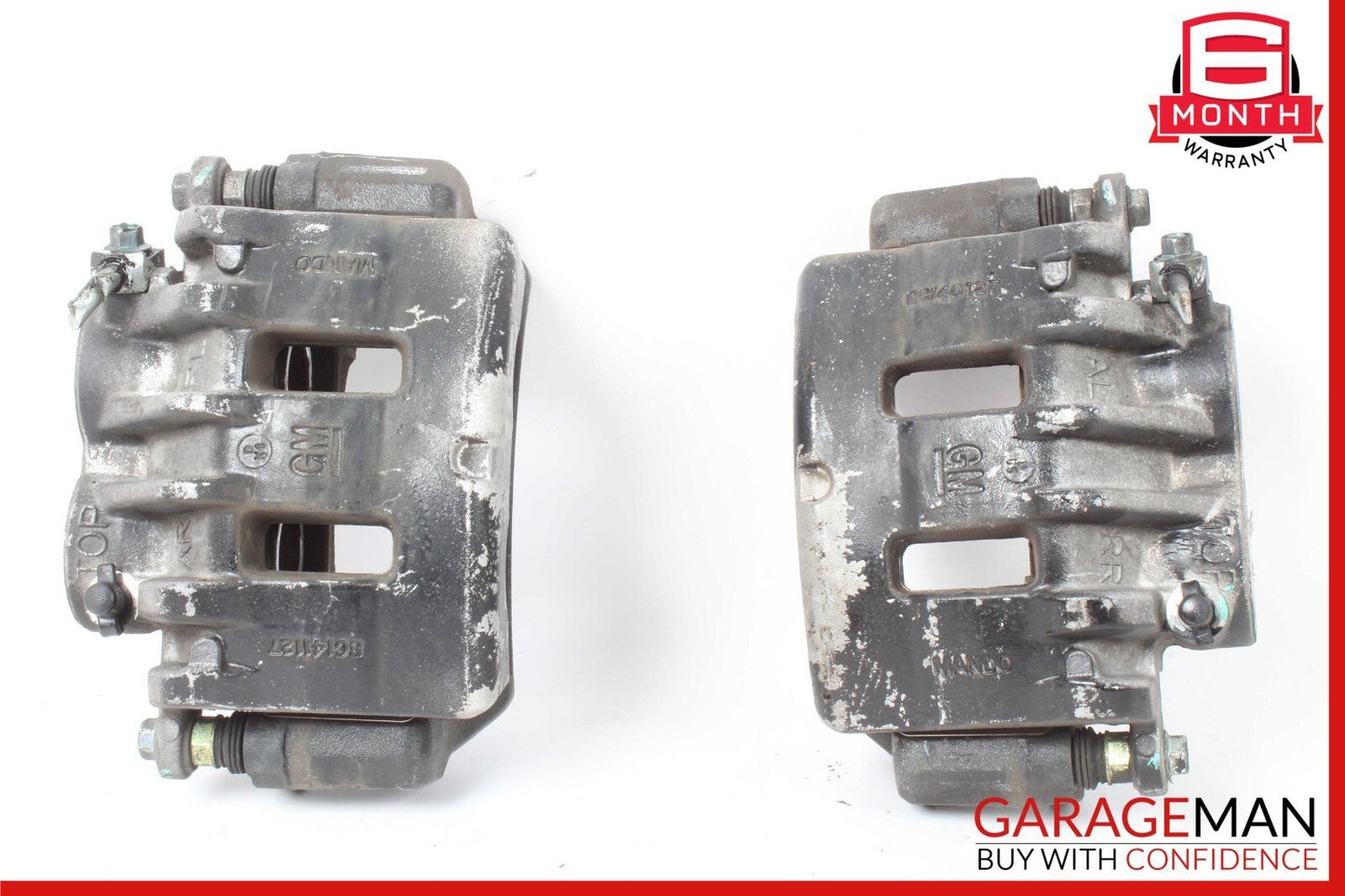 08-14 Cadillac CTS Front Left & Front Right Brake Calipers Set of 2 OEM
