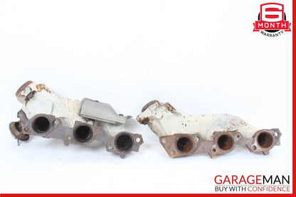 86-93 Mercede W124 300E 300SEL Rear Side Exhaust Manifold Header Set of 2 Pc OEM