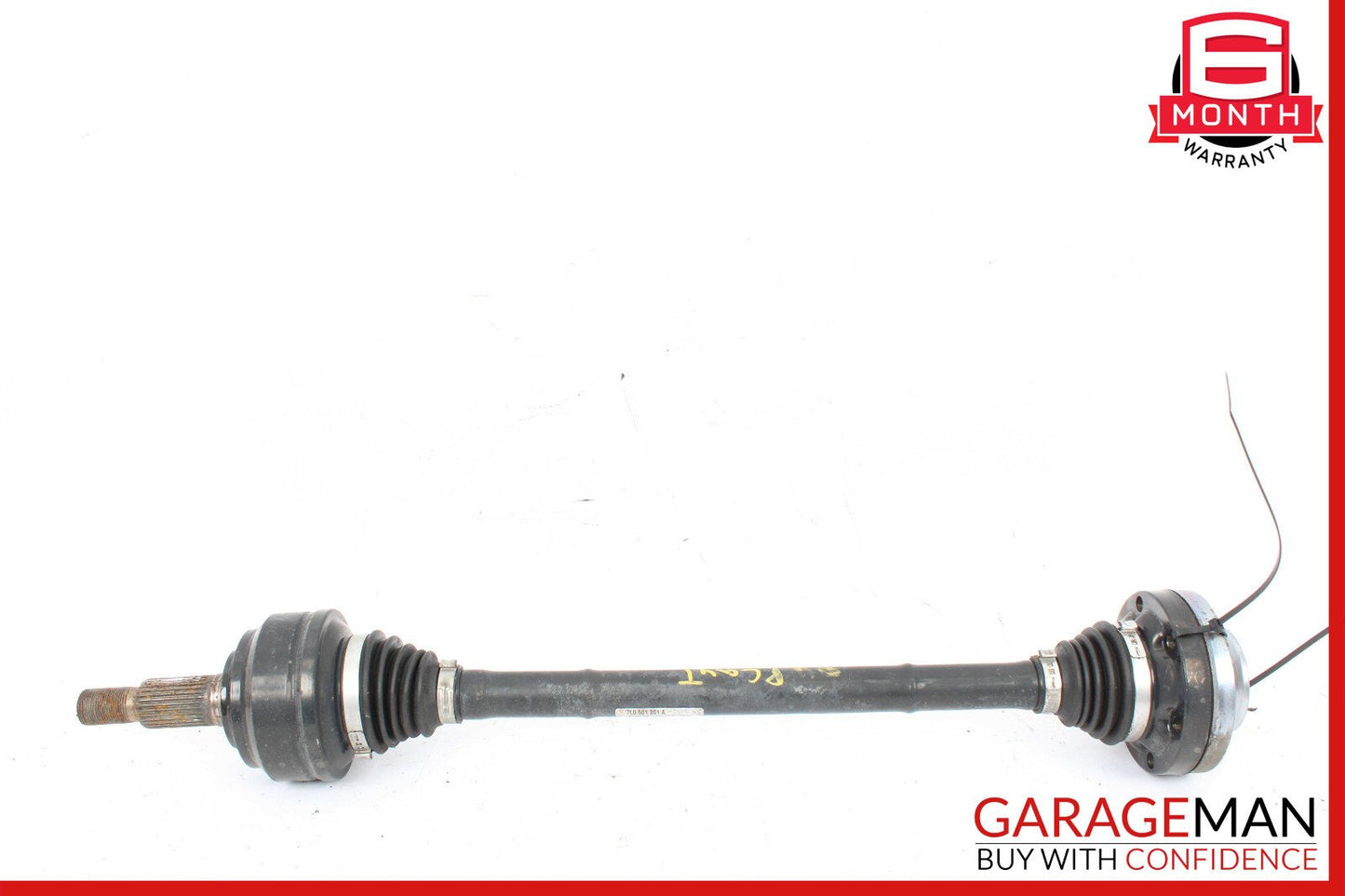 03-10 Porsche Cayenne 955 957 Rear Left / Right Drive Axle CV Shaft Driveshaft