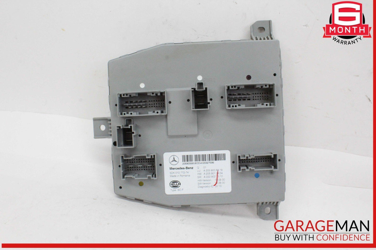 15-18 Mercedes W205 C300 Front Sam Signal Acquisition Module Unit 2059006818 OEM