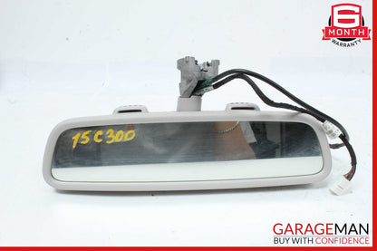 14-19 Mercedes W205 C300 GLC300 S550 Interior Rear View Mirror Gray OEM