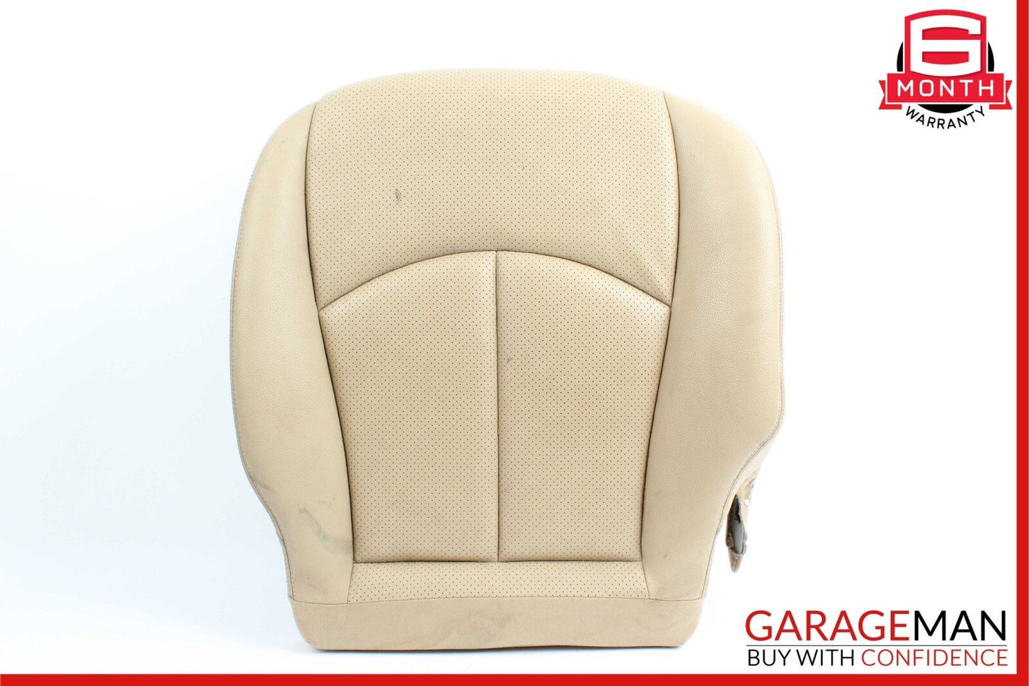 07-09 Mercedes W211 E350 Front Right Lower Bottom Seat Cushion Assembly Brown
