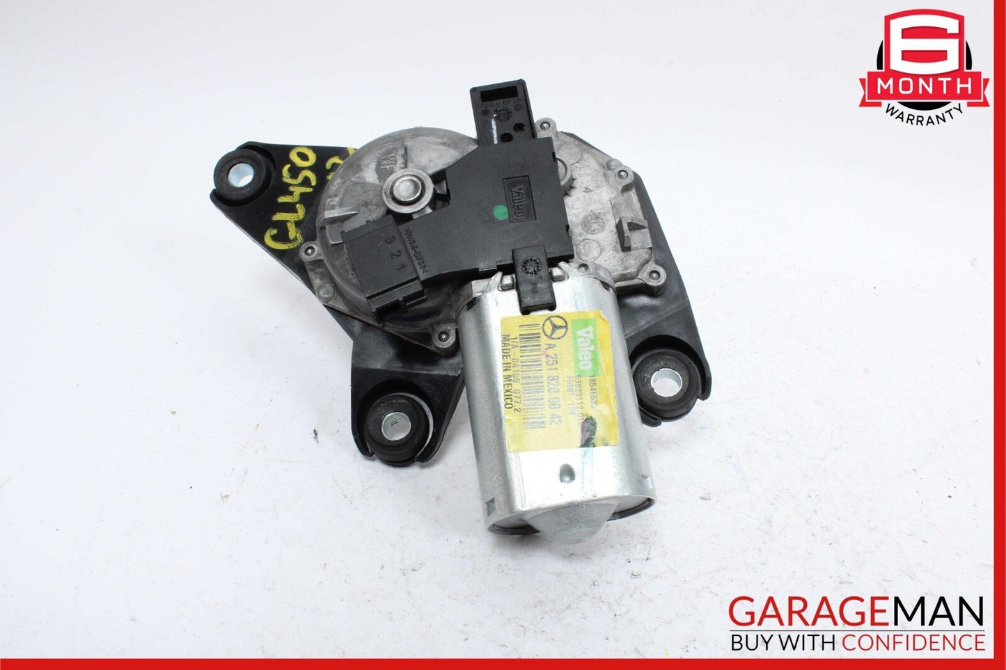 06-19 Mercedes X164 GL450 R350 ML350 Rear Glass Windshield Wiper Motor Unit OEM