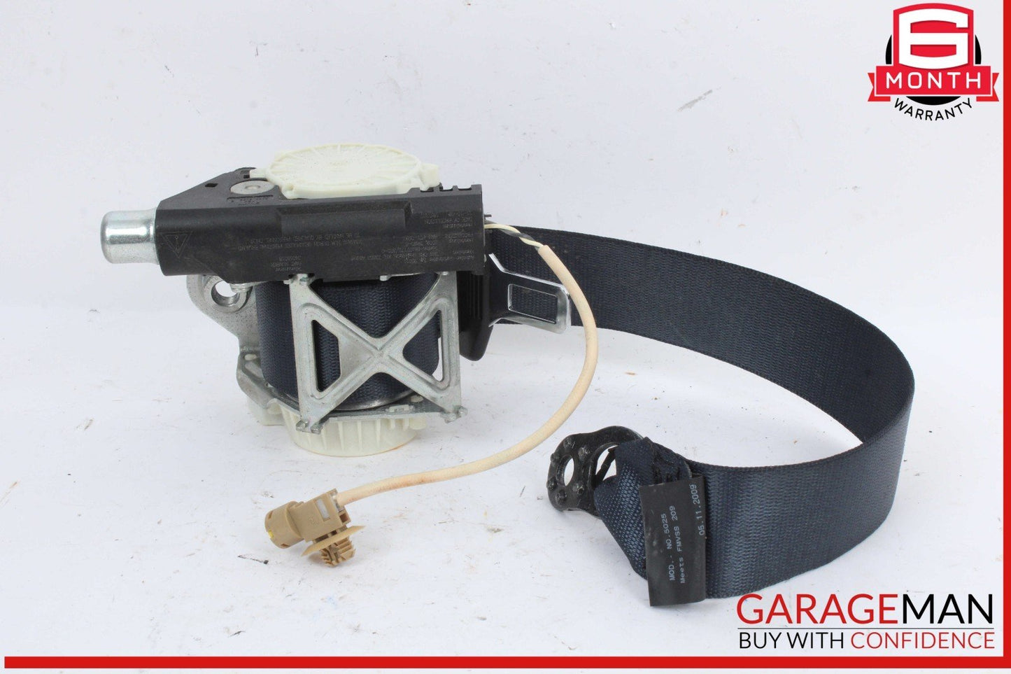 10-16 Porsche Panamera S 970 Rear Left or Rear Right Side Seat Belt Blue OEM