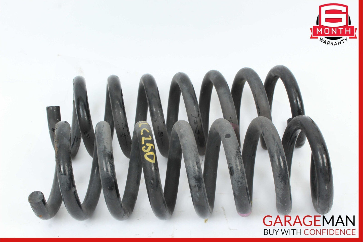 08-14 Mercedes W204 C250 Rear Left & Right Shock Absorber Coil Spring Set OEM