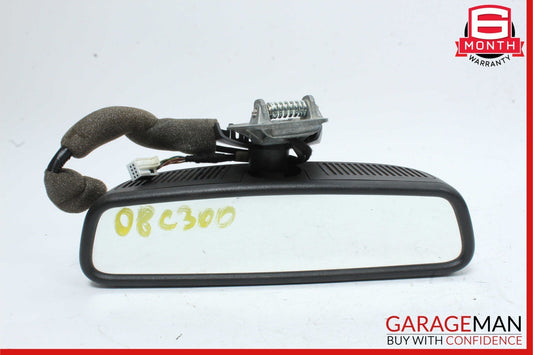 08-11 Mercedes W204 C300 C250 Interior Rear View Mirror Black 2048100517 OEM
