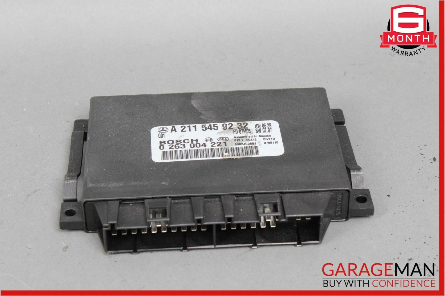 07-09 Mercedes W211 E63 Parking Distance Control Module 2115459232 OEM