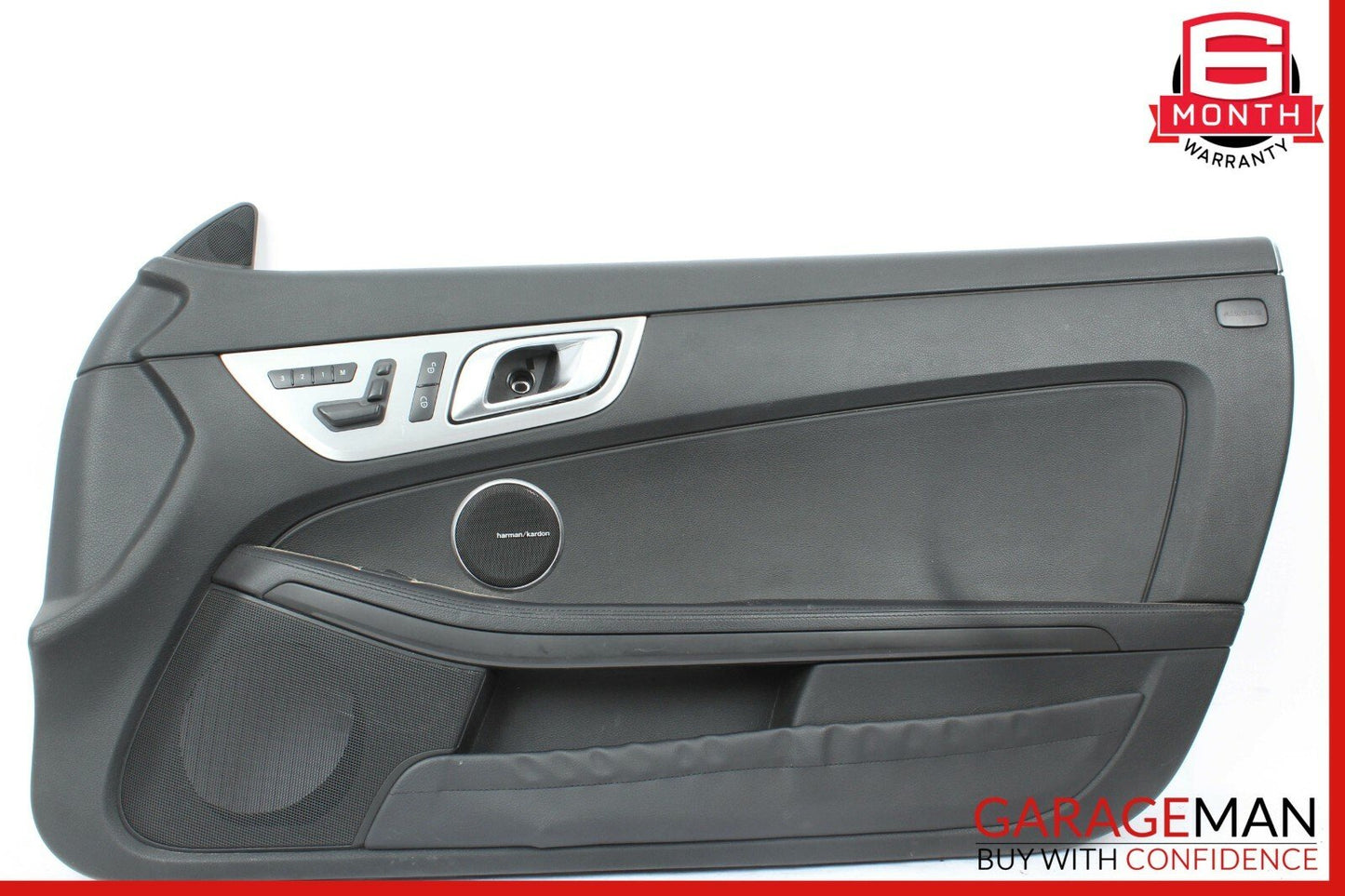 12-16 Mercedes R172 SLK250 Front Right Side Interior Door Panel Assembly Black