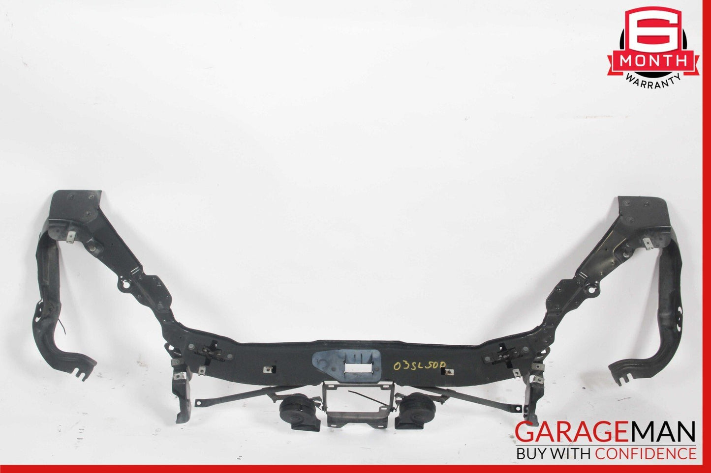 03-08 Mercedes R230 SL500 SL55 Upper Radiator Support Headlight Support Bracket