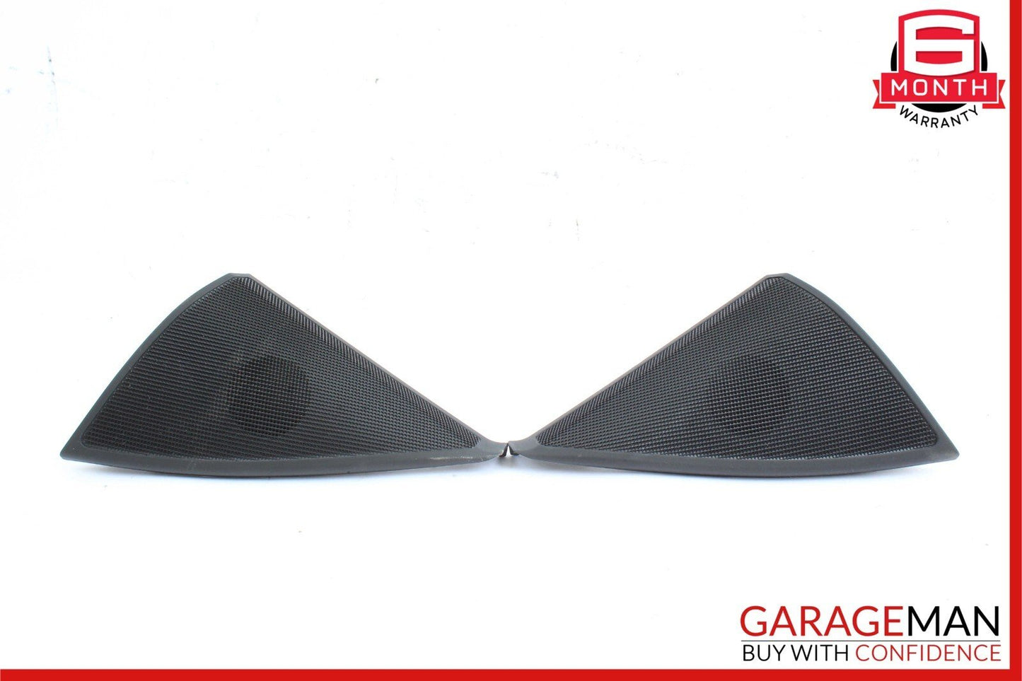 08-14 Mercedes W204 C250 Front Left & Right Door Panel Tweeter Speaker Cover Set