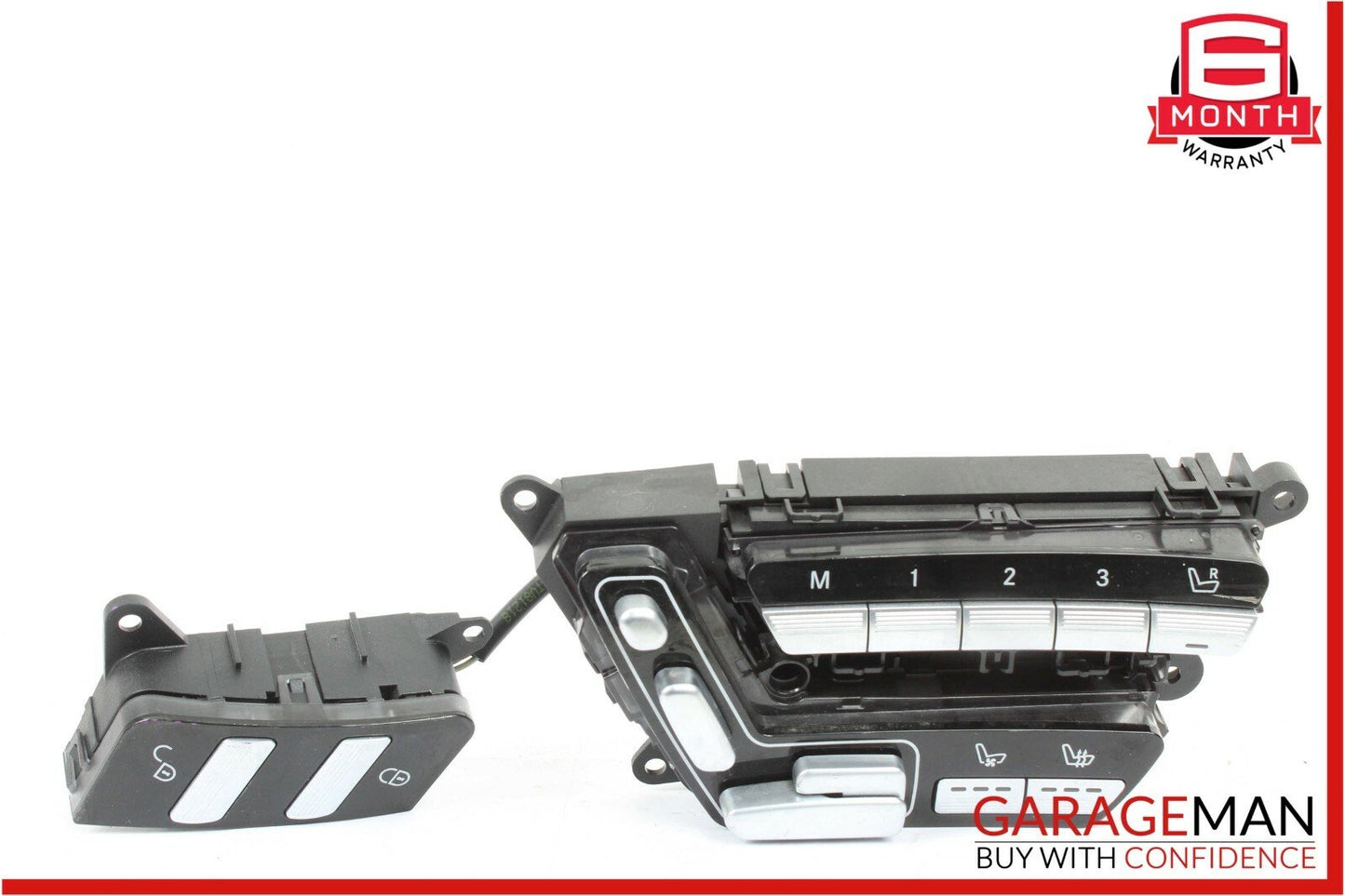 07-13 Mercedes W221 S550 CL600 Front Left Side Seat Adjust Controller Switch Set