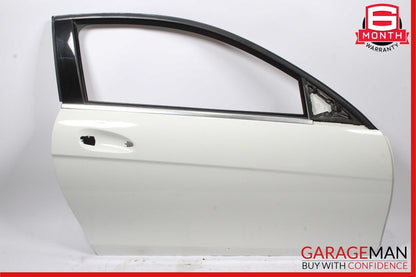 12-14 Mercedes W204 C350 C250 Coupe Front Right Side Exterior Door Shell White