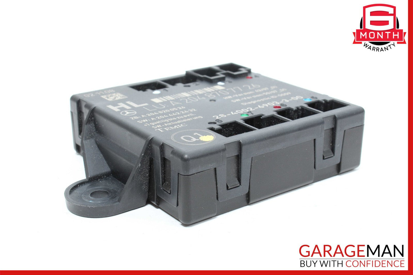 08-18 Mercedes W204 C300 CLS550 GLK350 Rear Left Side Door Control Module OEM
