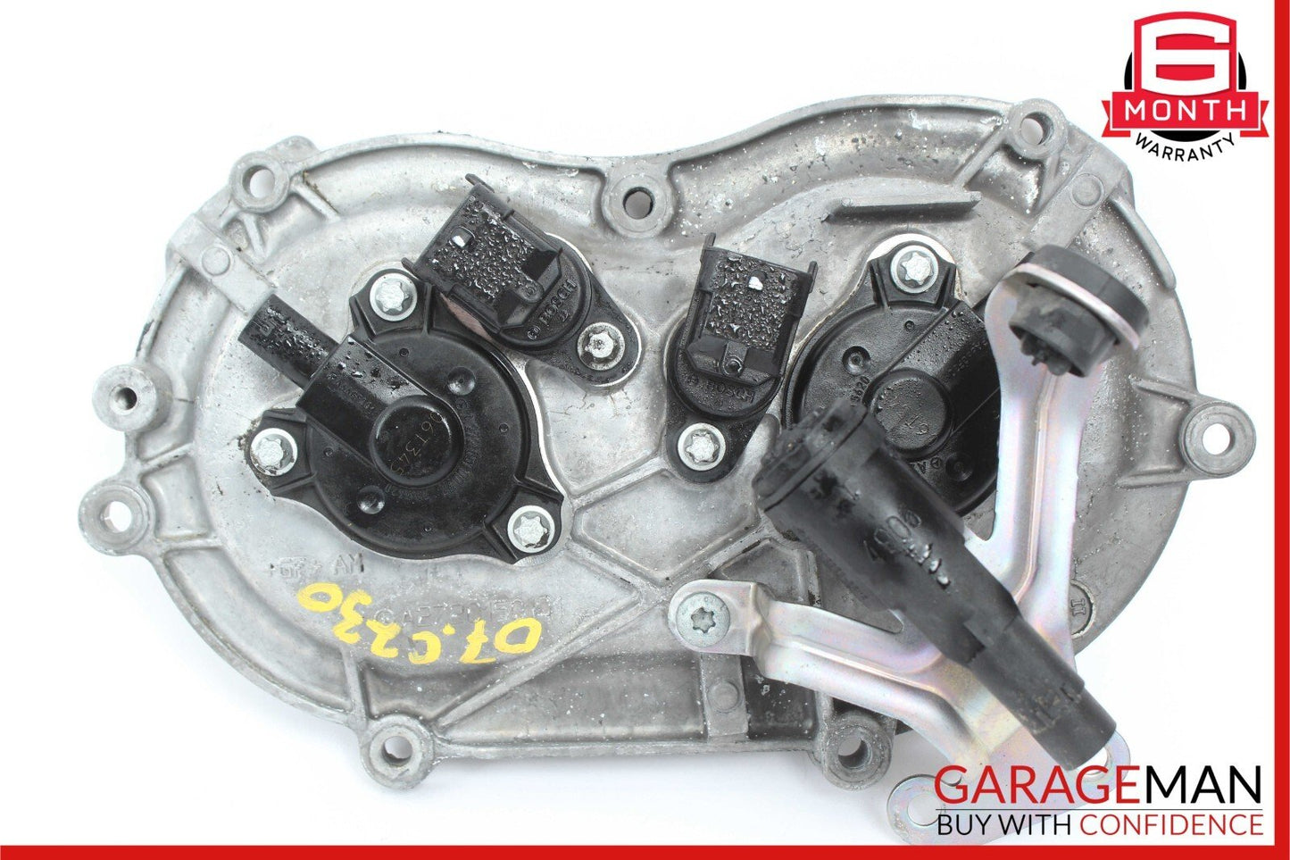 06-10 Mercedes W204 C230 S550 E350 Front Right Engine Timing Chain Cover Plate