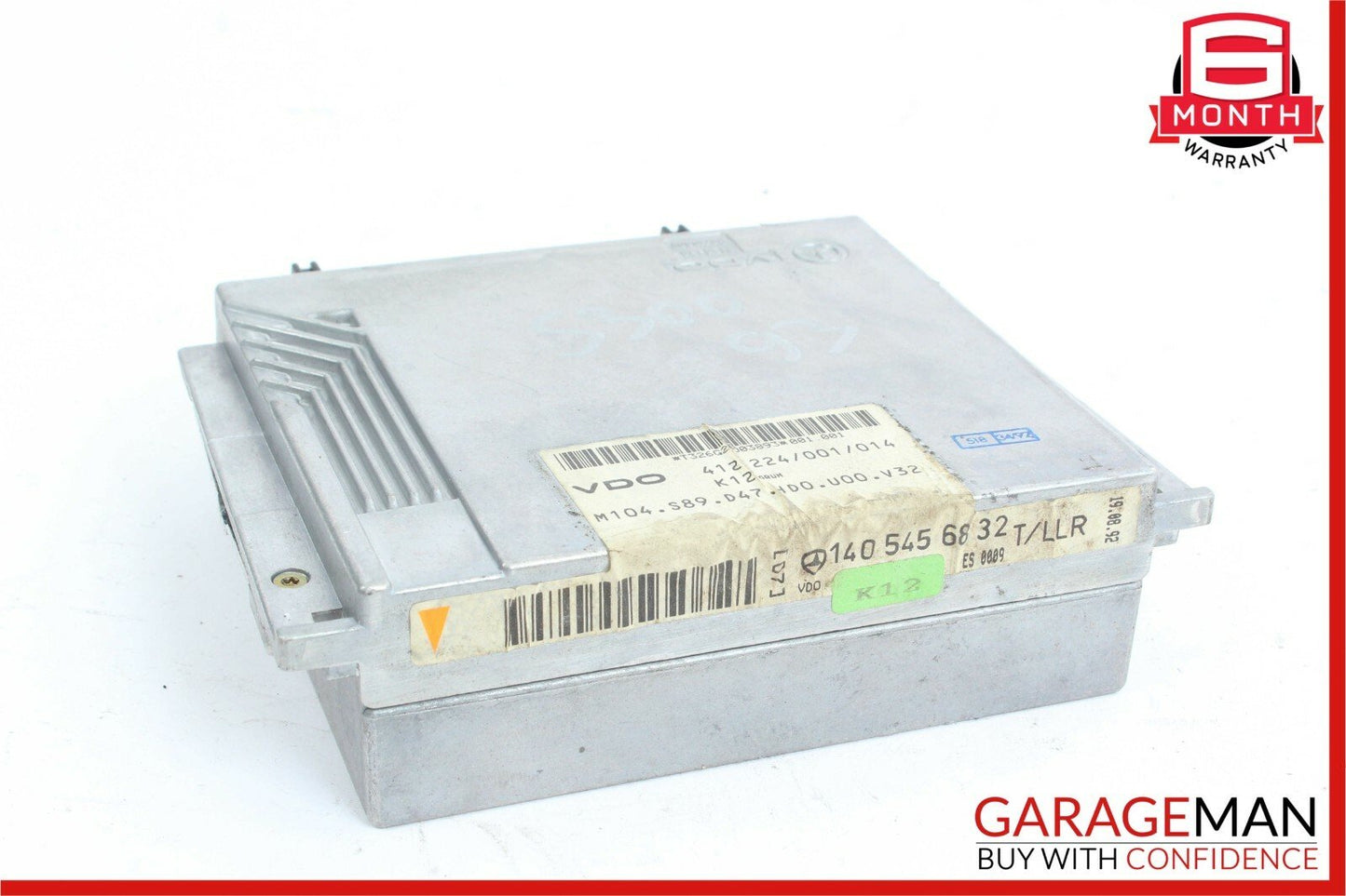 91-93 Mercedes W140 S300SE 500SEC Under Hood VDO Computer Control Module Unit