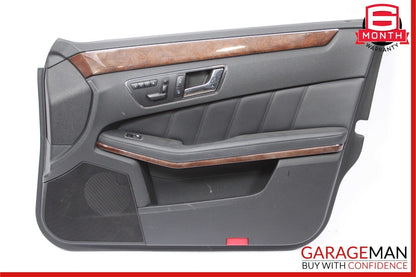 10-13 Mercedes W212 E350 E400 E550 Front Right Interior Door Panel Cover Black