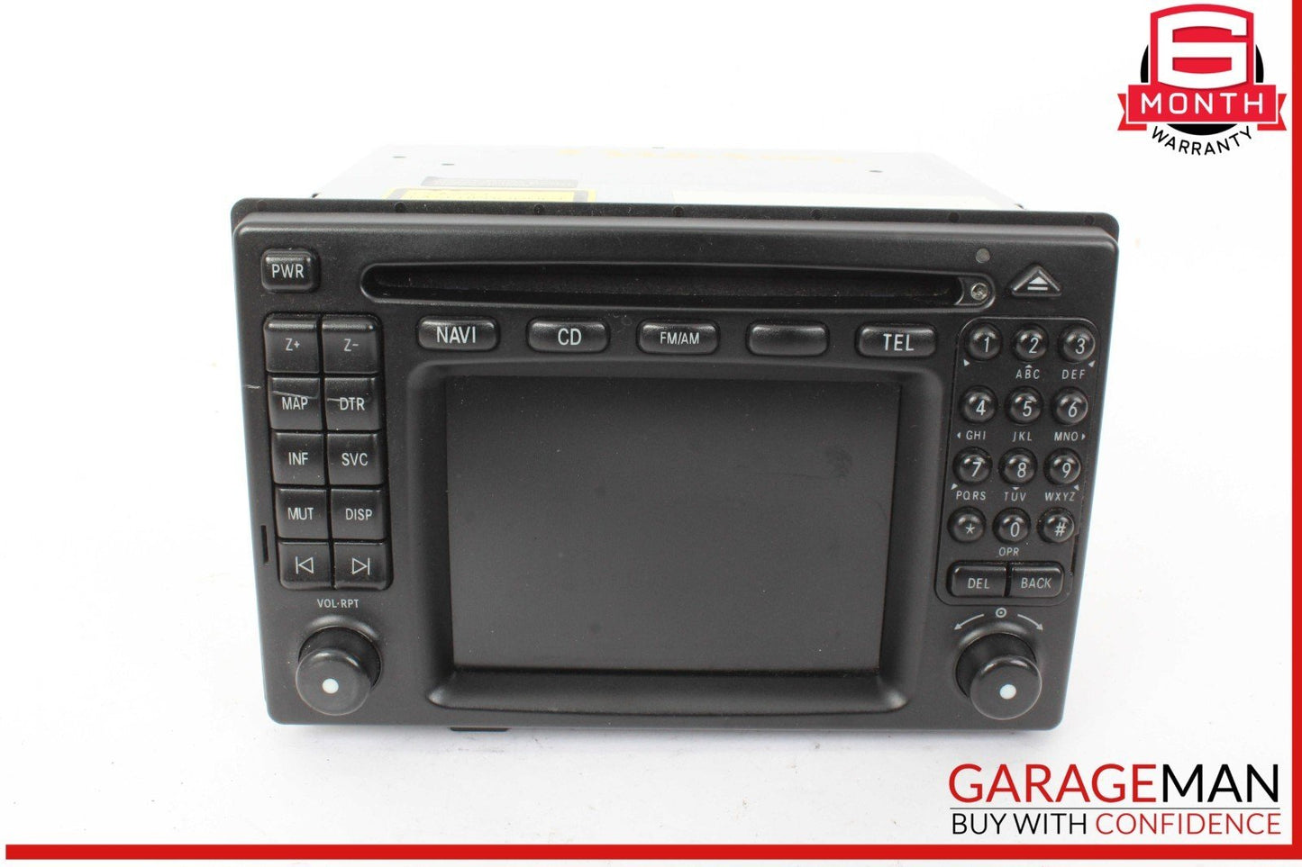 00-02 Mercedes W210 E320 Audio Radio GPS Navigation Head Unit 2108205589 OEM