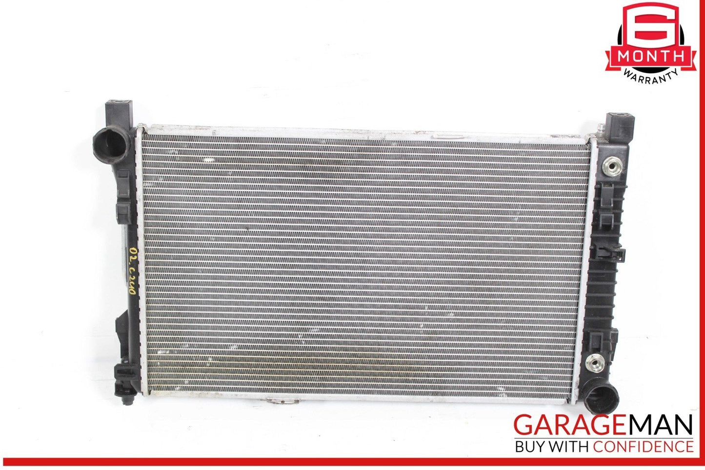 01-05 Mercedes W203 C240 CLK320 Engine Cooling Radiator A/C Condenser Assembly