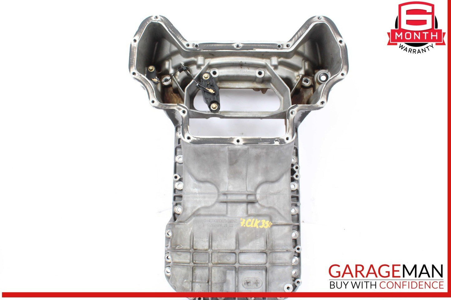 05-11 Mercedes W209 CLK350 Engine Upper Oil Sump Baffle Pan 2720142102 OEM
