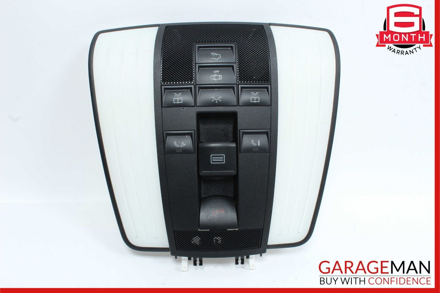 10-18 Mercedes W212 E350 E550 Overhead Dome Light Lamp Black 2129060700 OEM