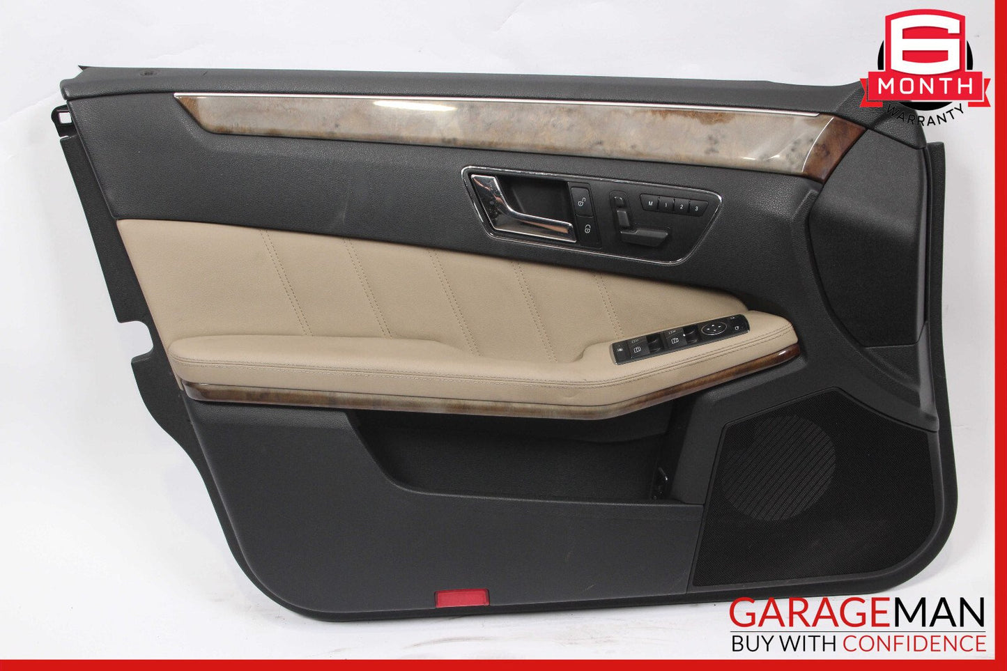 10-13 Mercedes W212 E350 E550 Front Left Driver Side Interior Door Panel OEM