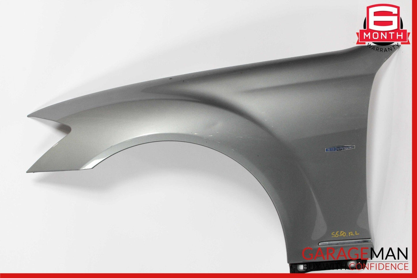 07-13 Mercedes W221 S550 S600 Front Left Side Wing Fender Panel Cover Silver OEM