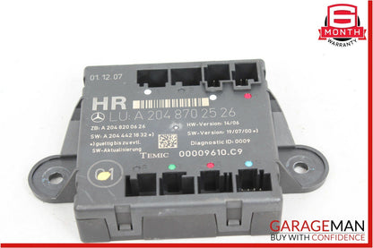 08-14 Mercedes W204 C300 C350 Rear Right Side Door Control Module 2048702526 OEM