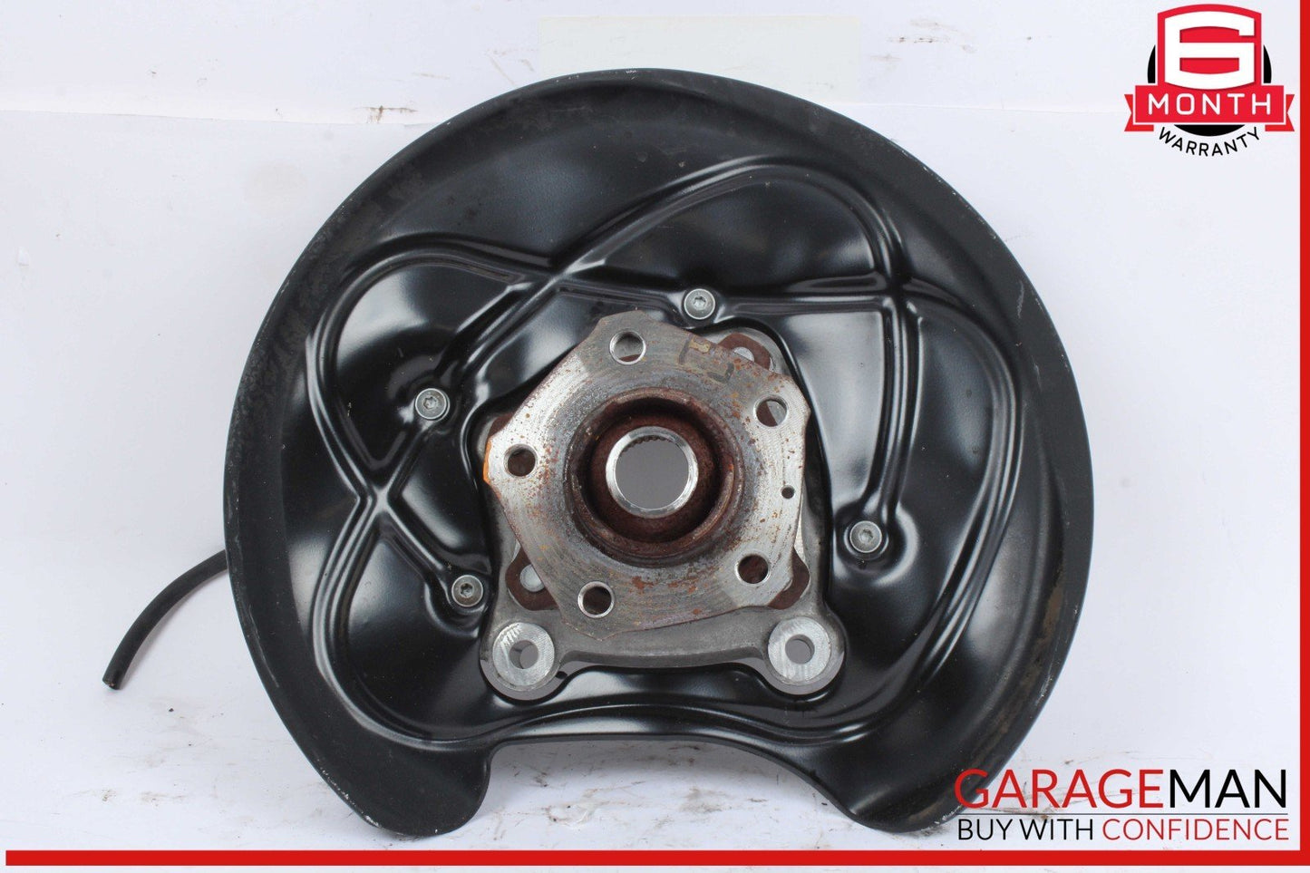 2017-2024 Audi Q7 Rear Left Spindle Knuckle Wheel Hub 4M0505431AF Genuine