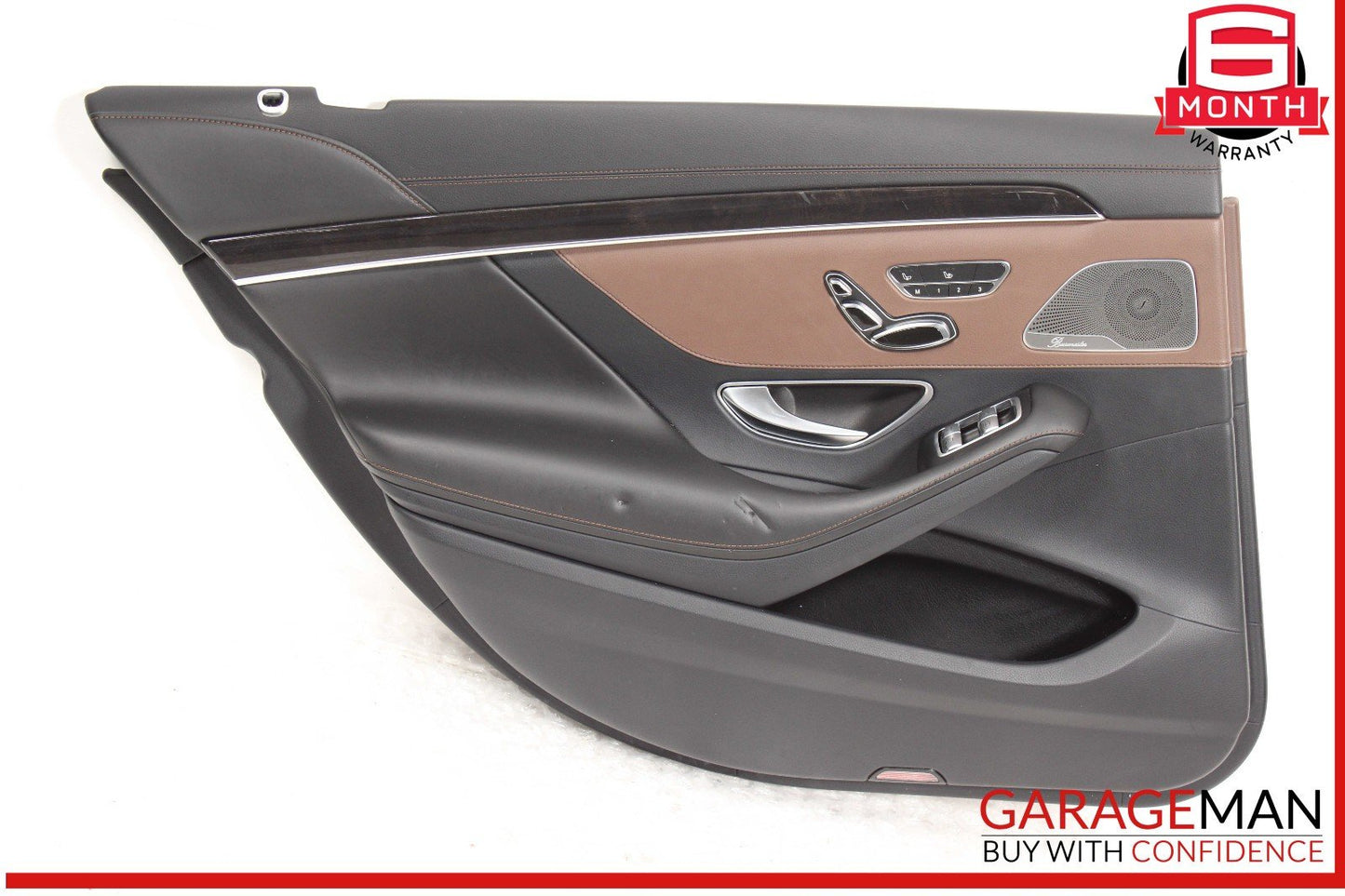 14-20 Mercedes W222 S550 S450 S600 Rear Left Driver Side Door Panel OEM