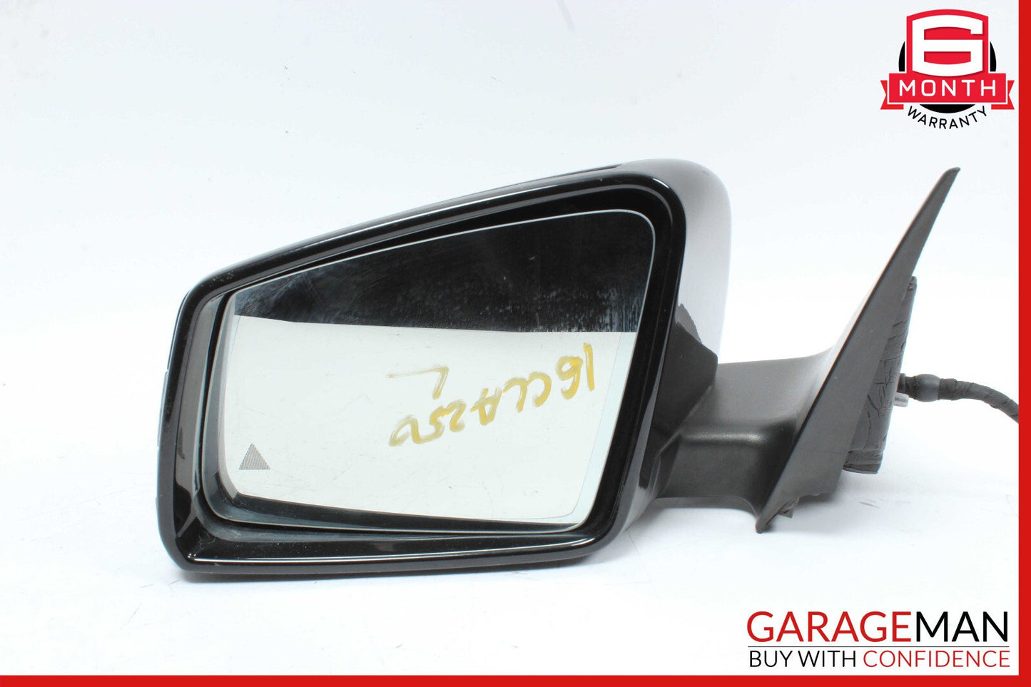 14-18 Mercedes W117 CLA250 Left Driver Side Rear View Door Mirror Black OEM