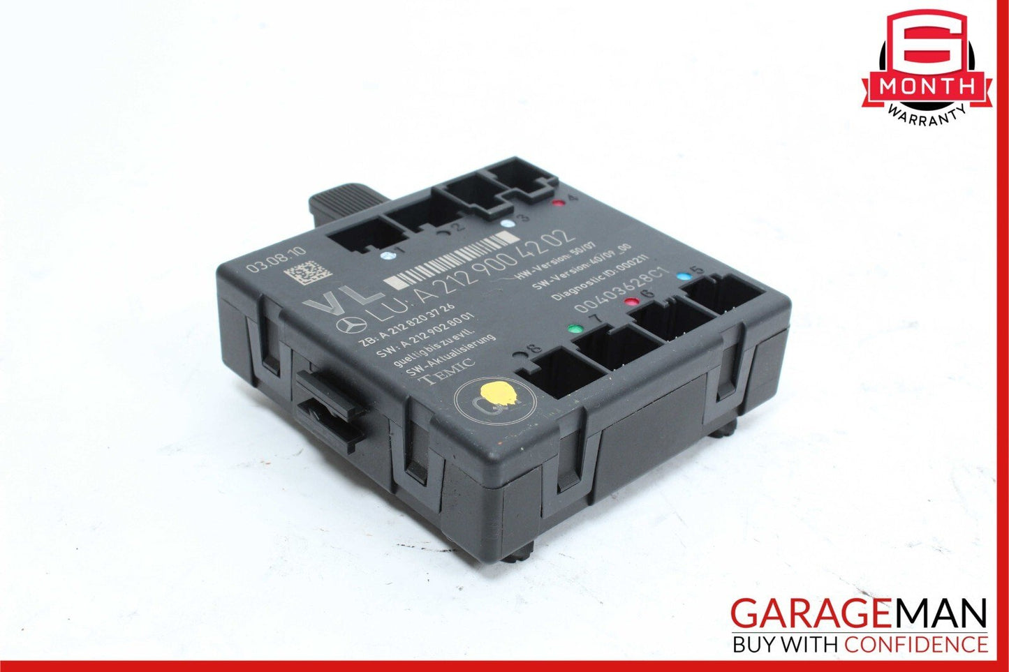 08-18 Mercedes W204 C300 C250 E350 Front Left Side Door Control Module Unit OEM