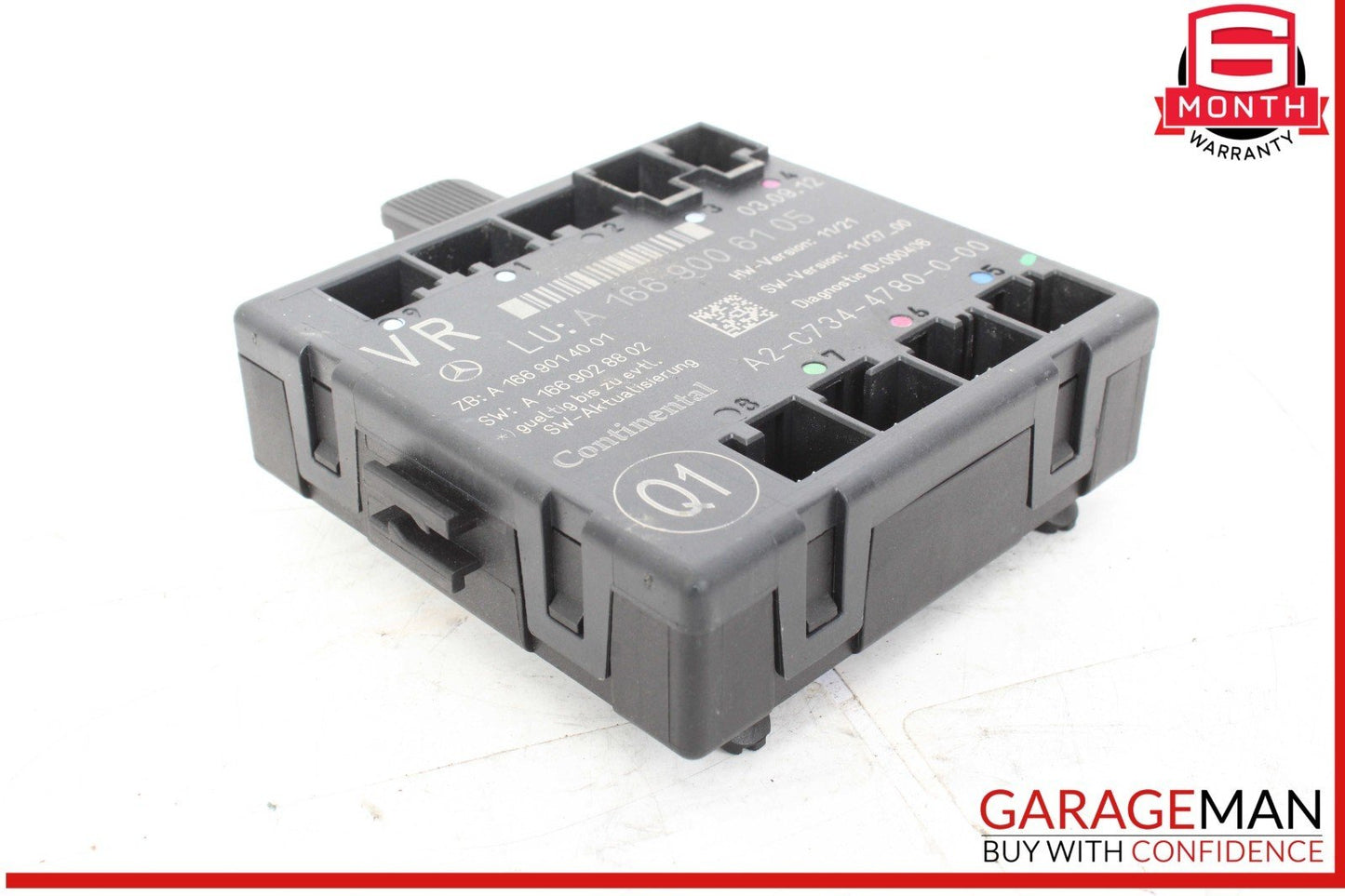 12-20 Mercedes X166 GL450 CLA45 AMG Front Right Side Door Control Module OEM