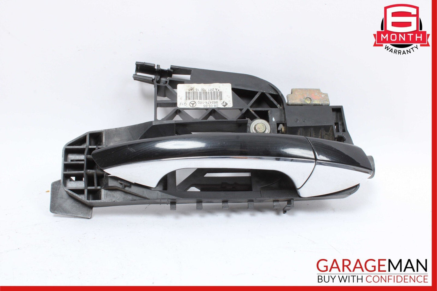 07-13 Mercedes W221 S550 S600 S63 AMG Rear Right Side Exterior Door Handle Black
