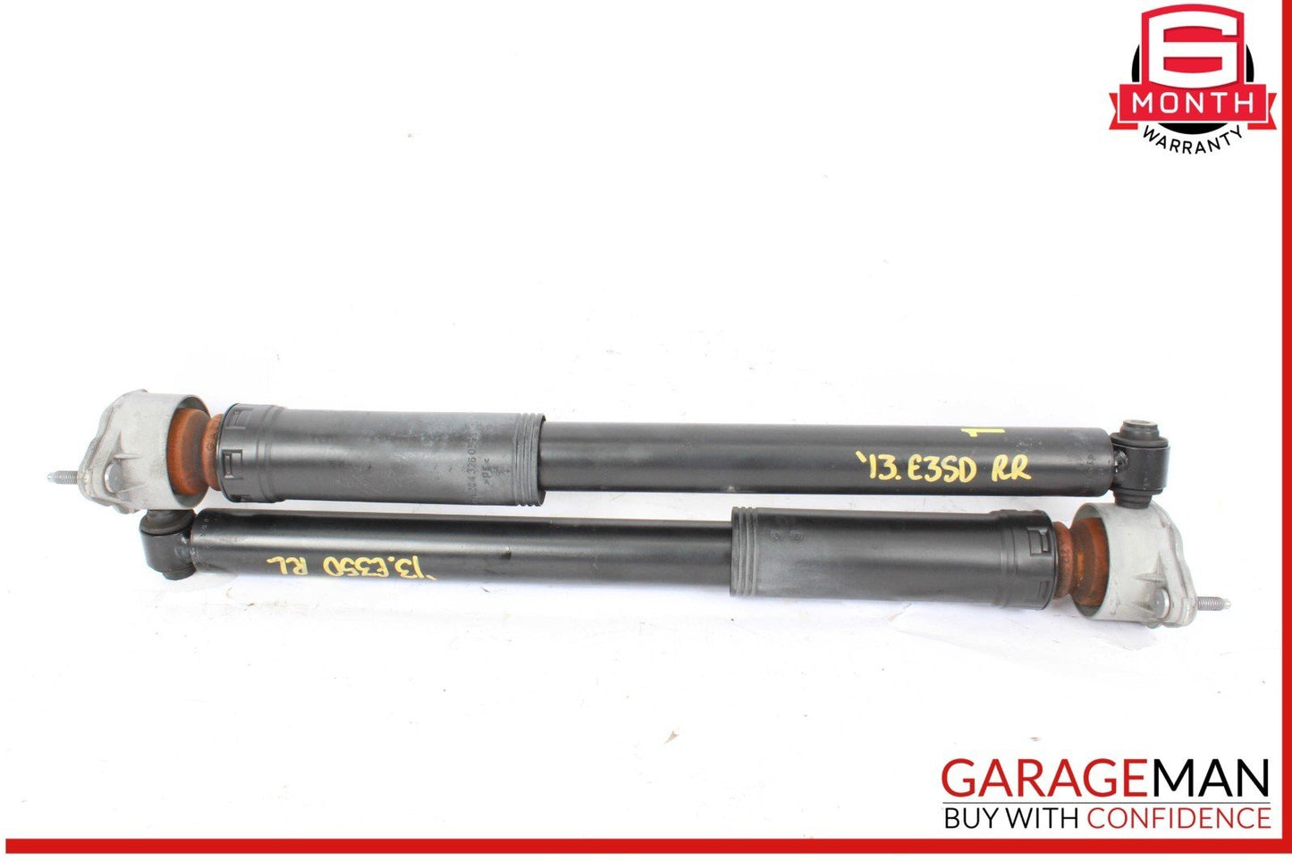 08-14 Mercedes W212 E350 C300 Rear Left & Right Shock Absorber Strut Set OEM