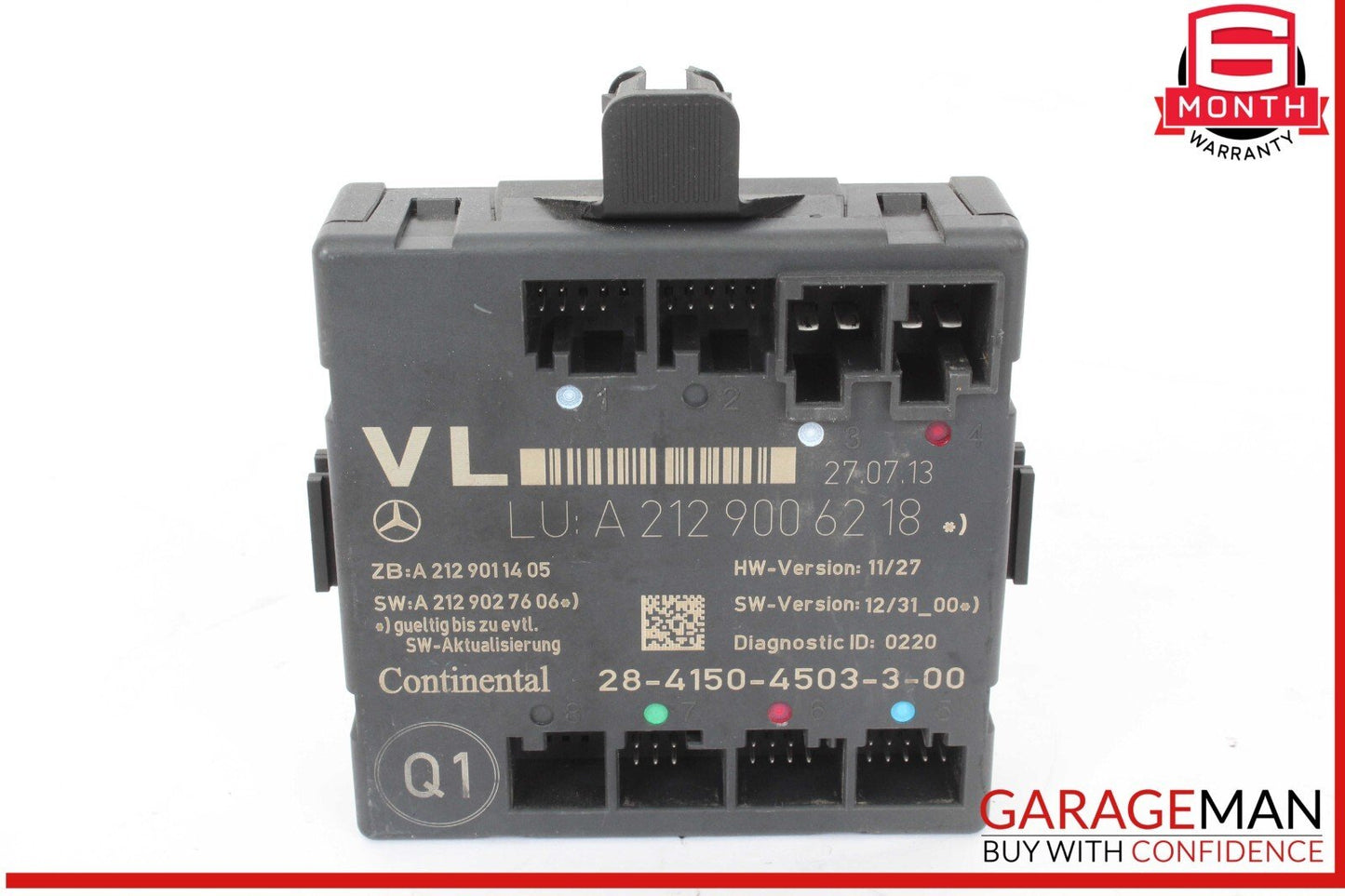 08-18 Mercedes W204 C250 C300 CLS550 Front Left Side Door Control Module OEM