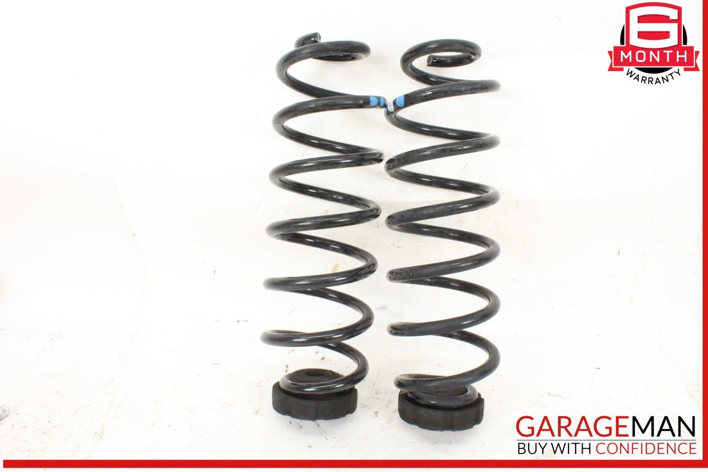 09-17 Audi Q5 SQ5 Rear Left and Rear Right Side Coil Spring Set of 2 OEM