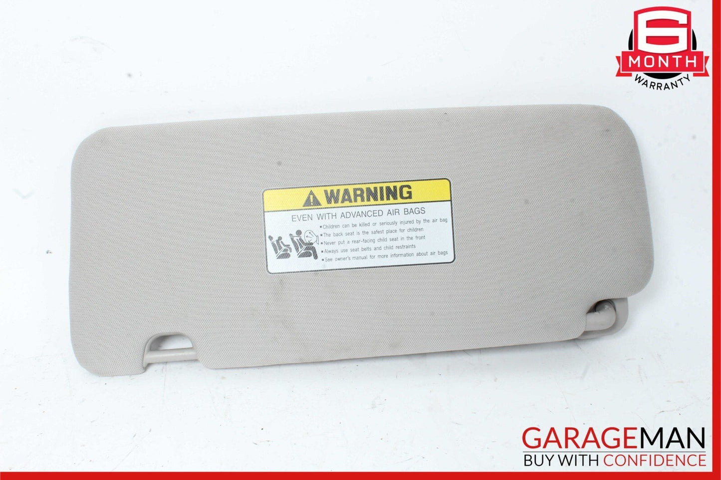 19-21 Genesis G70 Front Right Passenger Side Sun Visor Shade Gray OEM