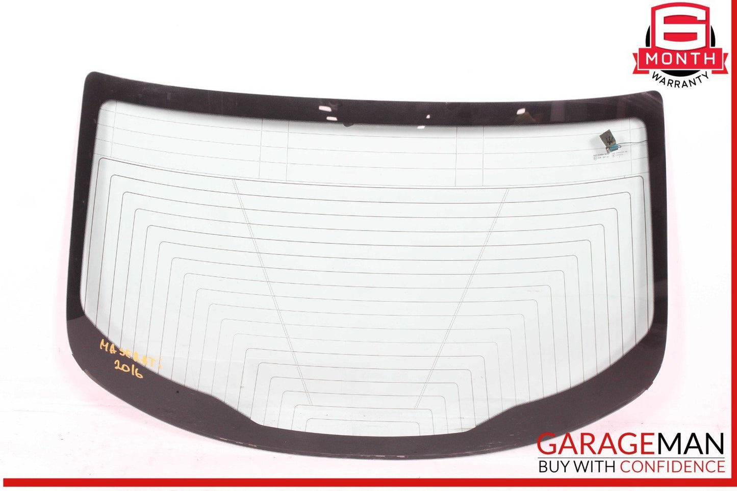14-20 Maserati Ghibli M157 Rear Windshield Wind Shield Back Glass OEM