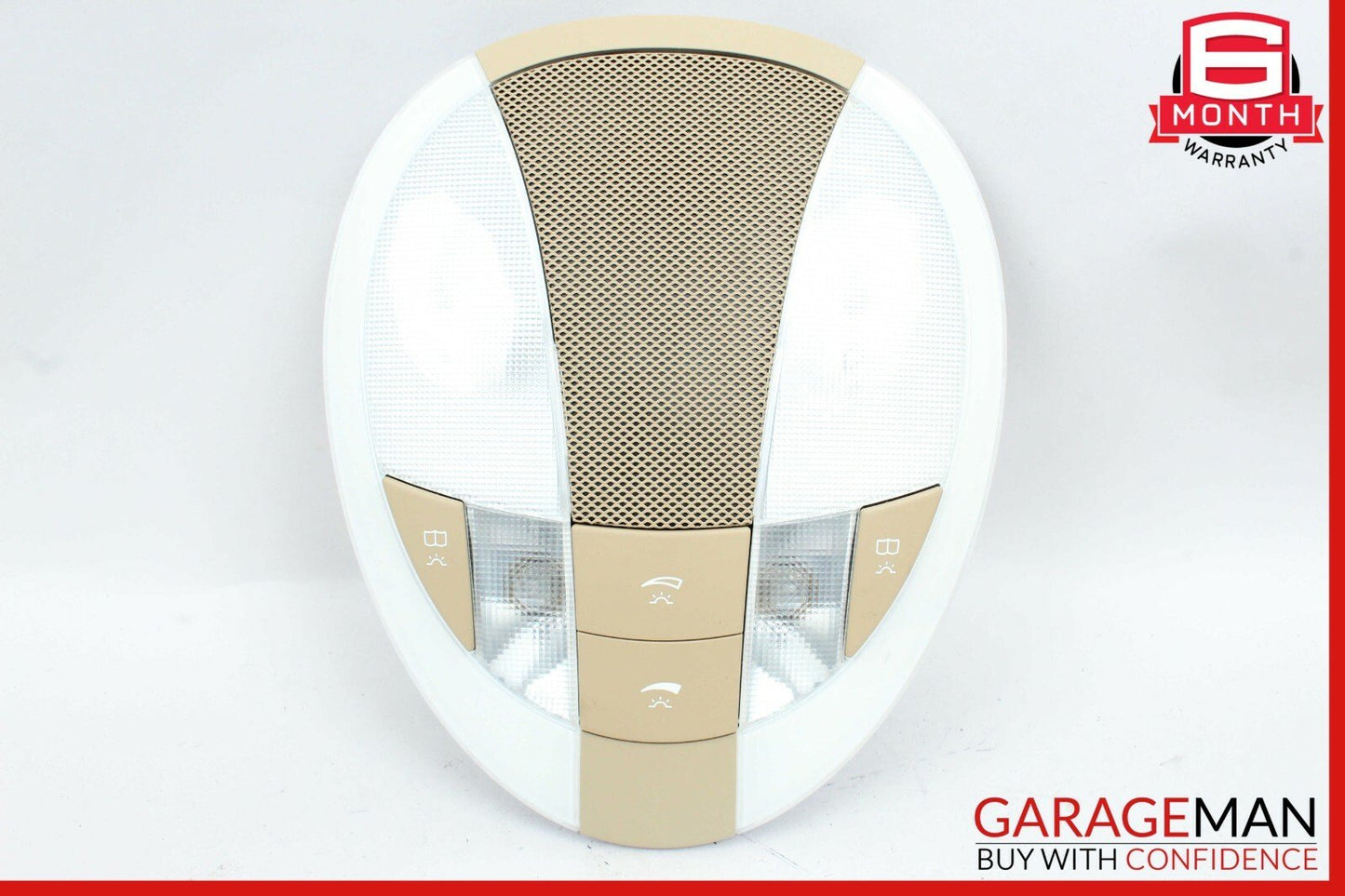 03-11 Mercedes W211 E350 CLS550 Rear Overhead Dome Light Brown 2118207501 OEM