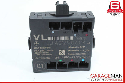 08-18 Mercedes E350 SLK250 C250 E400 Front Left Side Door Control Module Unit