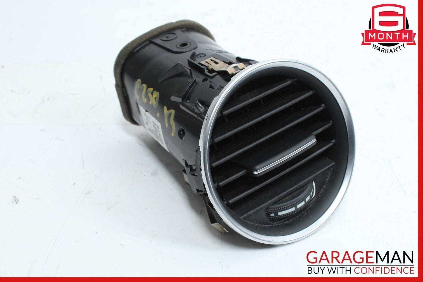 12-14 Mercedes W204 C250 C300 Dash AC A/C Air Vent Grill Left Side Black OEM