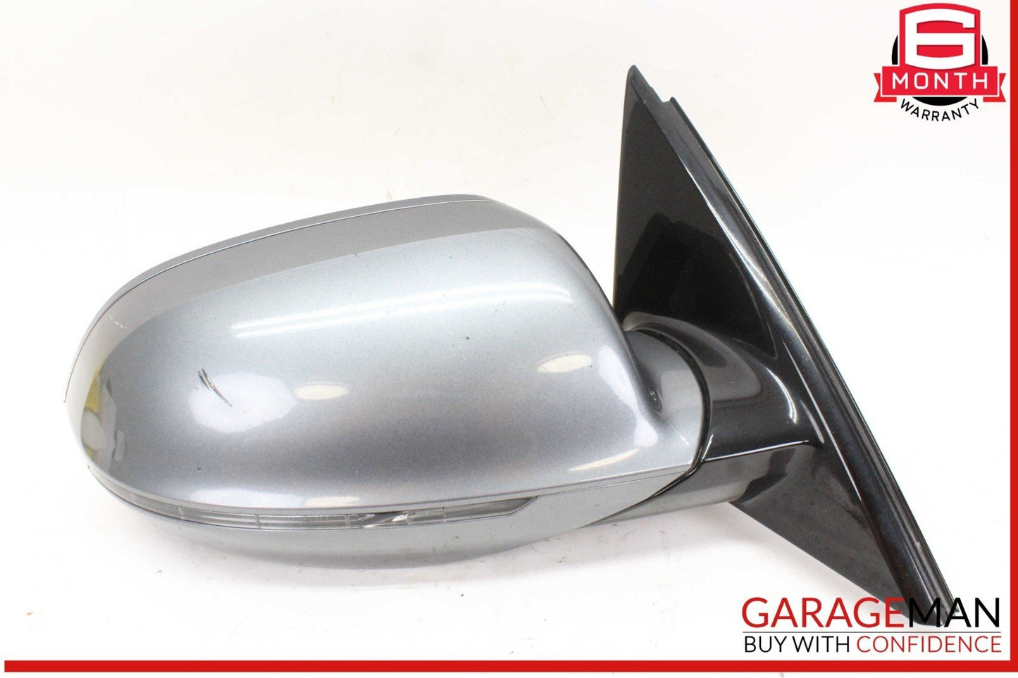11-18 Audi A8 S8 Front Right Side Door Rear View Mirror Gray w/ Camera OEM