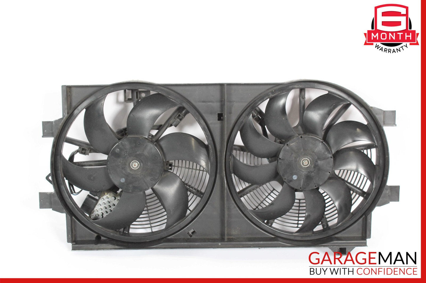 11-12 Nissan Leaf Engine Radiator Cooling Fan Motor Shroud Assy OEM