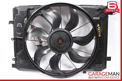 12-20 Mercedes R172 SLK250 CLA250 Engine Radiator Cooling Fan Motor Shroud Assy