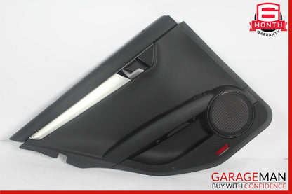 08-14 Mercedes W204 C250 Sedan Rear Left Side Interior Door Panel Anthracite