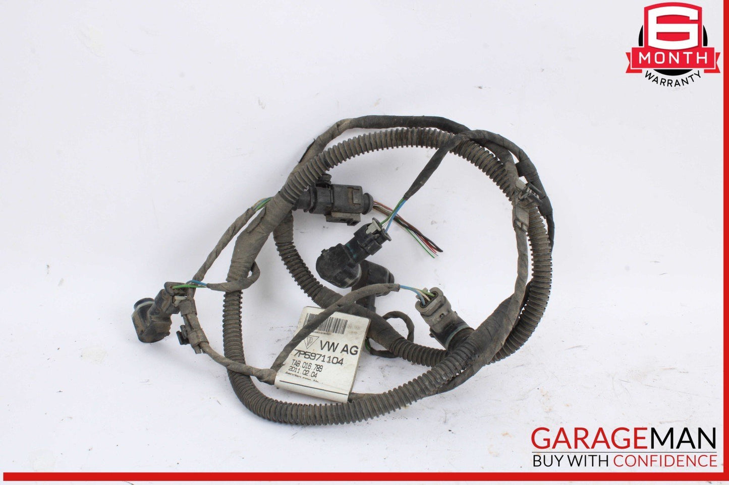 11-14 Porsche Cayenne 958 AWD Bumper Wiring Harness Park Parking Sensors OEM