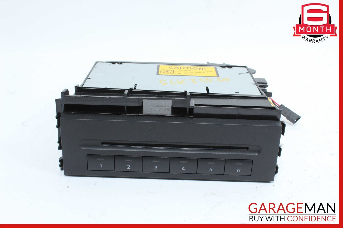 03-13 Mercedes SLK350 ML500 E320 CLS550 SLK280 Radio 6 Disk CD Changer Player