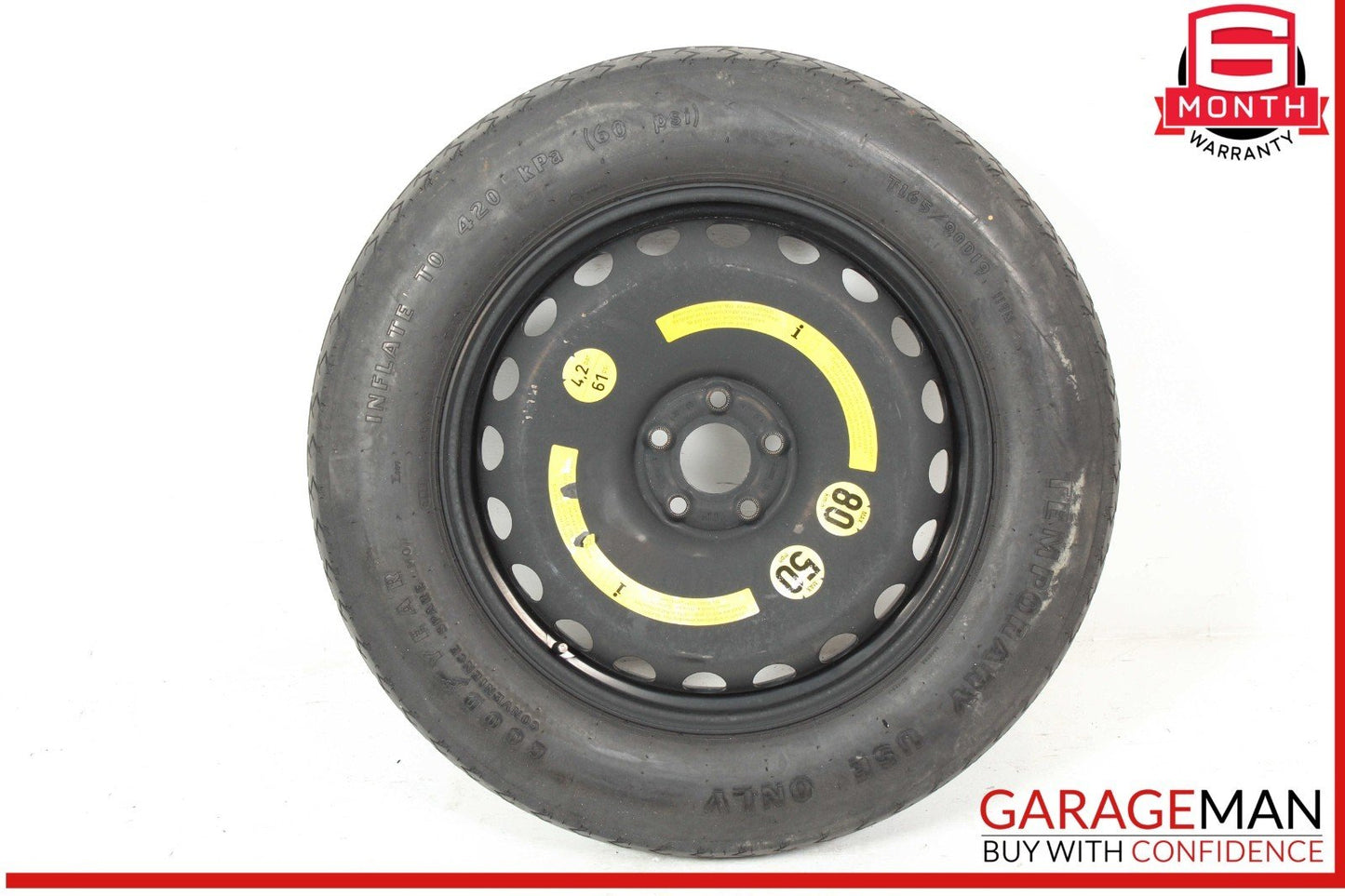 07-20 Mercedes X164 GL450 ML550 Emergency Spare Tire Wheel Donut Rim 19" 19 OEM